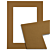 Passe-partout - Cognac met witte kern