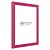 Fotolijst - Roze - Hoogglans profiel - Fotomaat 45x60 - Helder glas - Art.nr. 10204345602