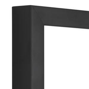 Fotolijst - Mat Zwart - Zonder houtnerf - 3,5 cm hoog profiel , 50x75cm