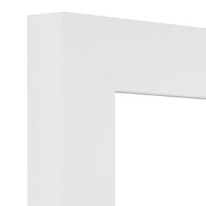 Moderne Witte Fotolijst - Zonder Houtnerf (4 cm Breed)