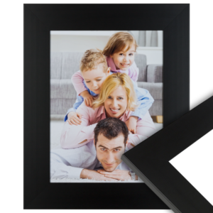 Fotolijst - Mat Zwart - 7cm breed profiel, 42x59,4cm(a2)