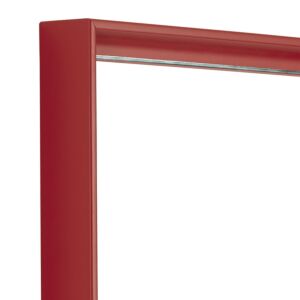 Fotolijst - Rood met Zilverlijn - Design