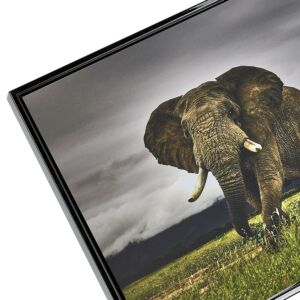 Dibond Glossy Black - 4 cm hoog - Paneellijst , 30x30cm