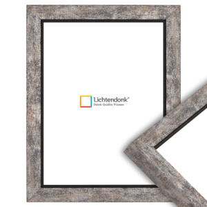 Fotolijst - Gemeleerd grijszilver - Facet, 29,7x42cm(a3)