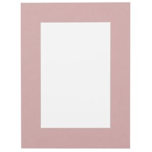 Passe-partout - Roze met witte kern, 20x20cm