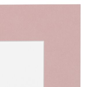 Passe-partout - Roze met witte kern, 13x19cm