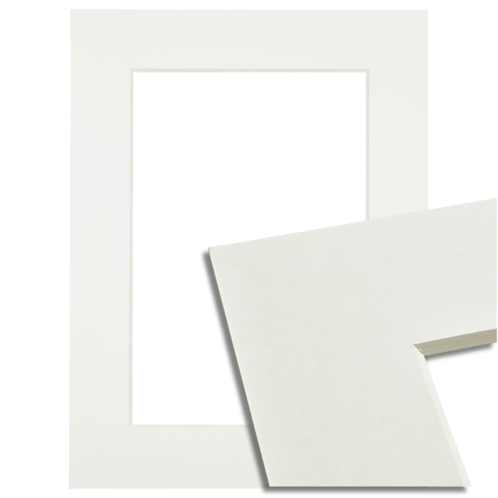 Passe-partout Wit - Extra dik  - MSK 2,6mm