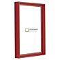 Fotolijst - Rood met Zilverlijn - Design